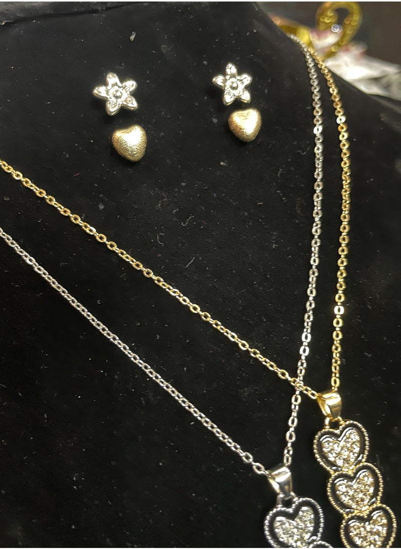 ORE - Stylish Heart Pendant Jewelry Set for Women - Image 1