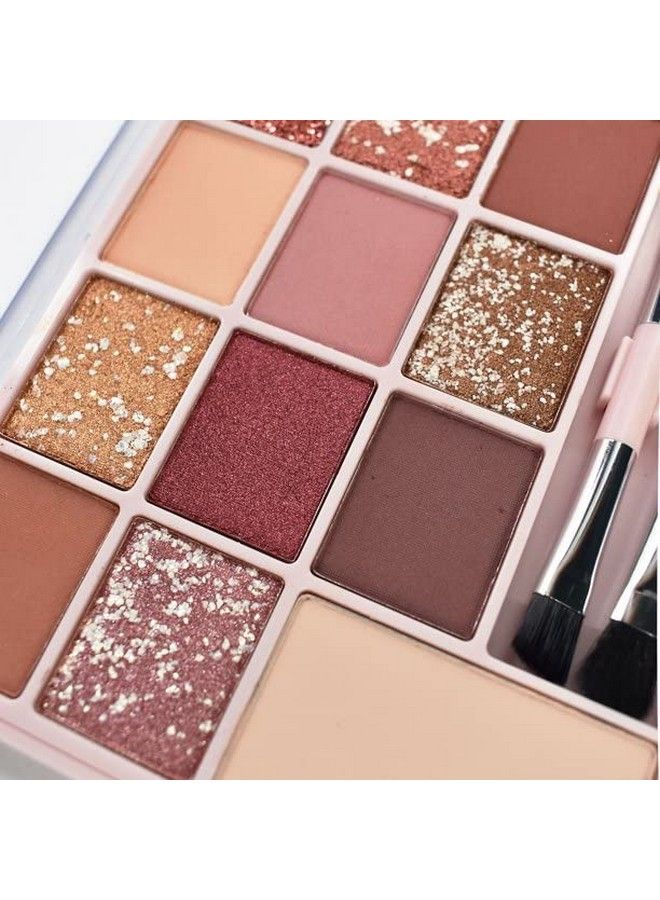 Hard Candy Eyeshadow Palette Blushful Nudes 15 Shadows Mattes & Shimmers - Image 3