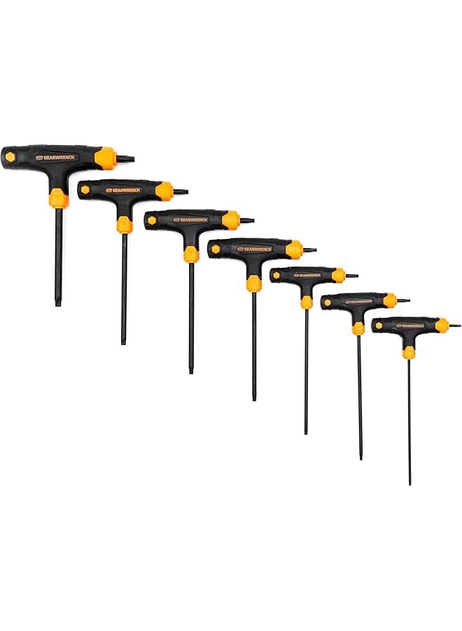 GearWrench 7 Piece T Handle Torx Key Set 83517 - Image 1