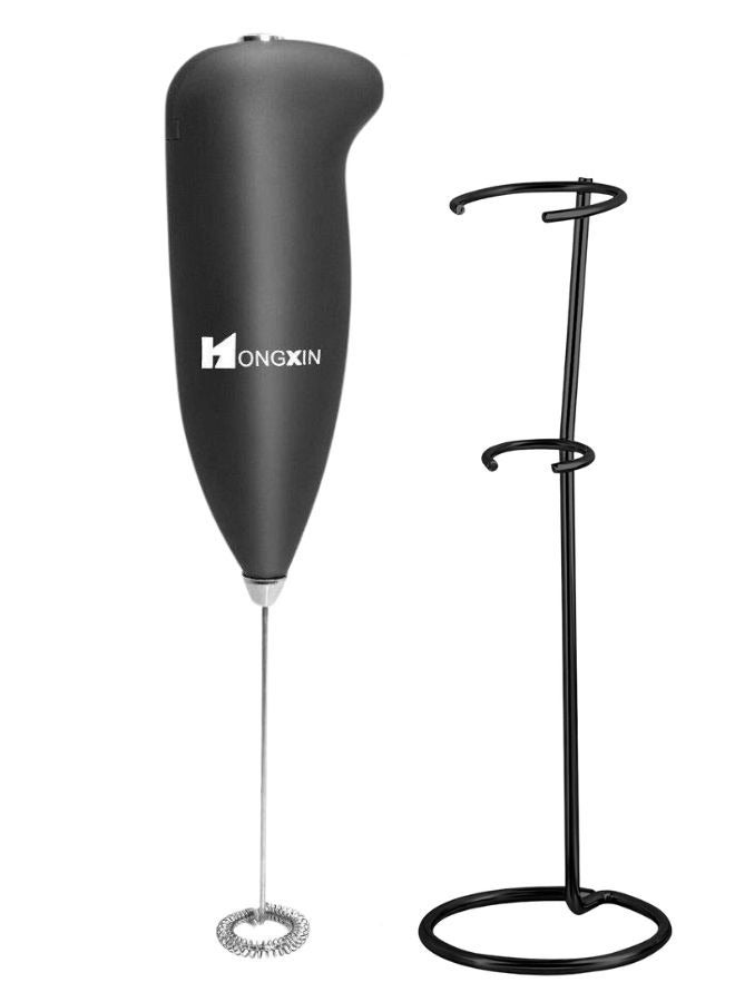 HongXin Milk Frother Machine with Handheld Milk Frother Latte Mixer, Coffee and Drink Mixer, Cappuccino Mini Frother, Ice Cream Hot Chocolate and Coffee Creamer, Egg - Image 1