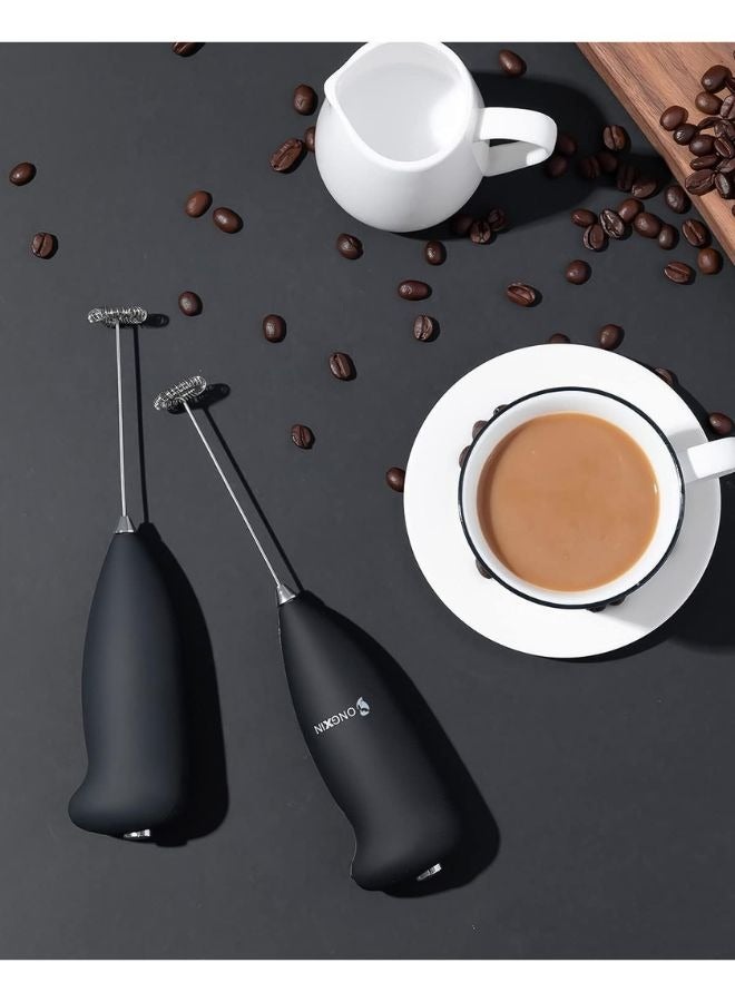 HongXin Milk Frother Machine with Handheld Milk Frother Latte Mixer, Coffee and Drink Mixer, Cappuccino Mini Frother, Ice Cream Hot Chocolate and Coffee Creamer, Egg - Image 2
