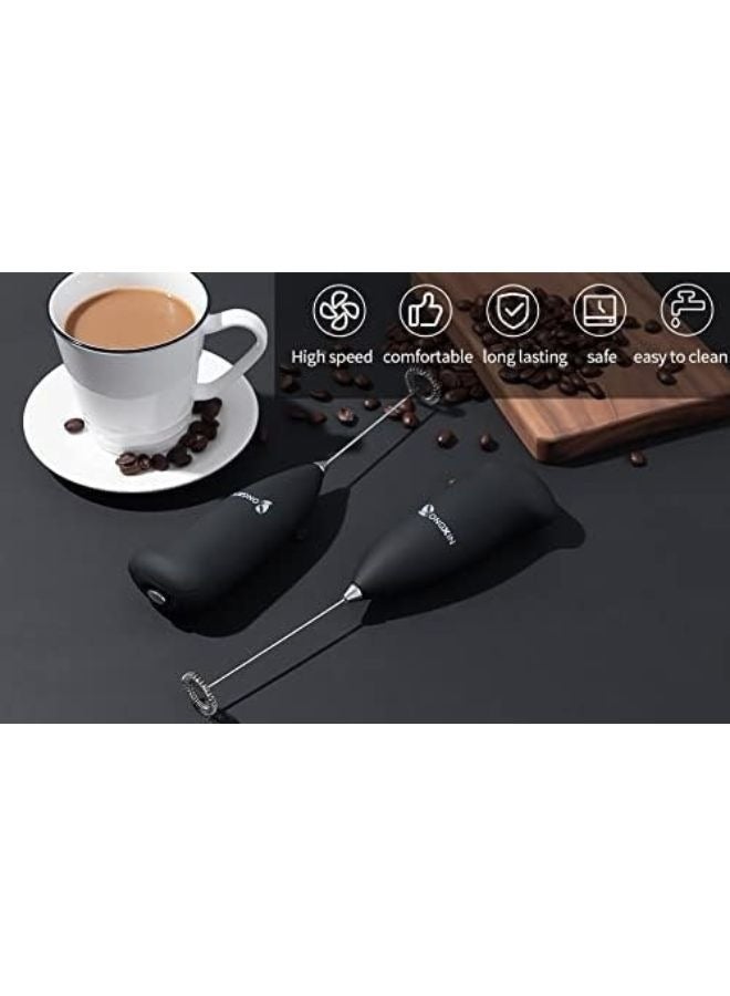 HongXin Milk Frother Machine with Handheld Milk Frother Latte Mixer, Coffee and Drink Mixer, Cappuccino Mini Frother, Ice Cream Hot Chocolate and Coffee Creamer, Egg - Image 4