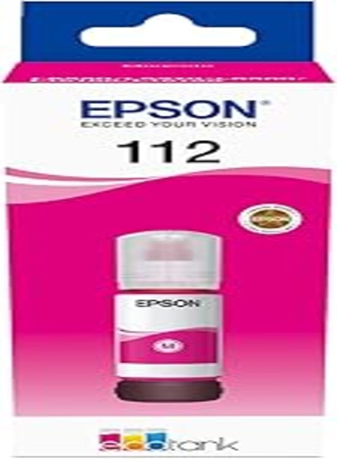 EPSON EPSON 112 EcoTank Pigment Magenta ink bottle