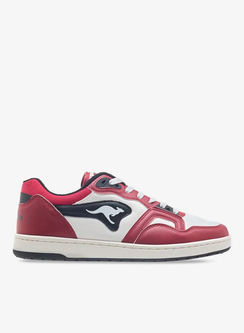 Women's Panelled Lace-Up Sports Shoes