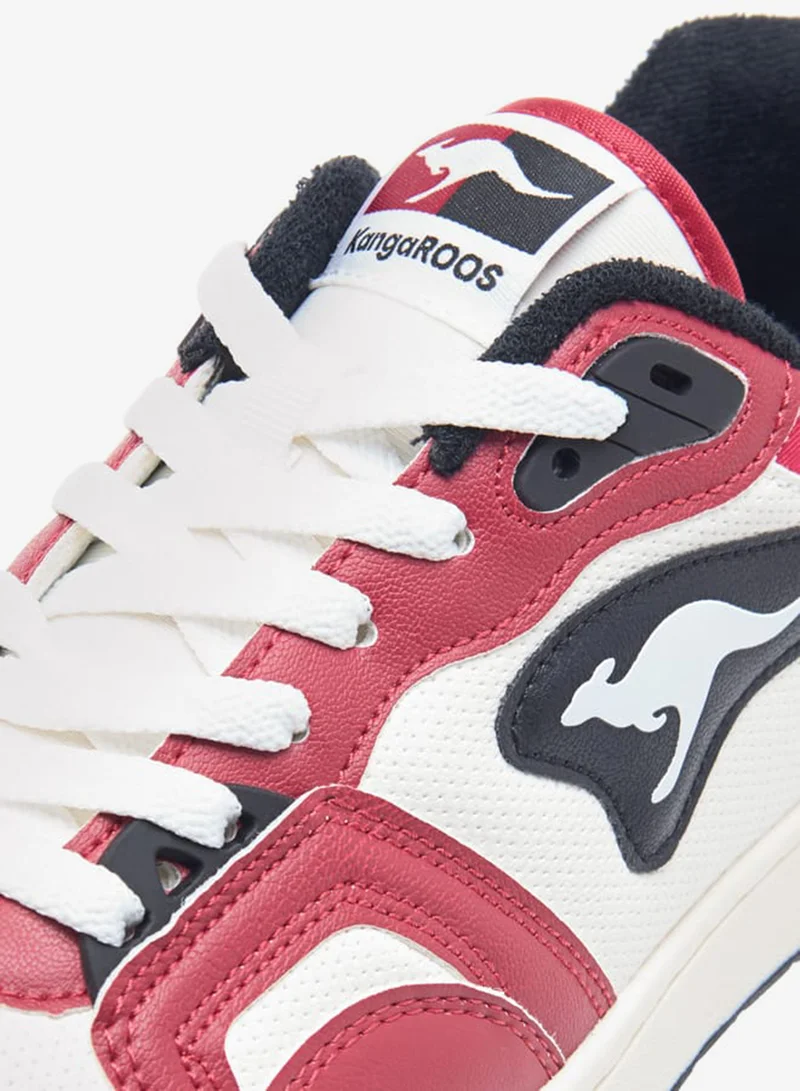 kangaROOS PINK Women's Panelled Lace-Up Sports Shoes for Women | Best Price UAE