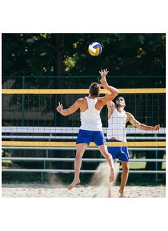 Generic 18 Panel Volleyball | Official Size Volley Ball | Size 5 PU Leather Soft Volleyball | For Indoors, Outdoors & Beaches | Professional Volleyball for Adults & Kids  - Image 4