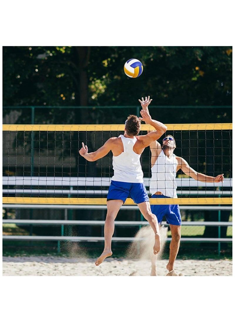 Generic 18 Panel Volleyball | Official Size Volley Ball | Size 5 PU Leather Soft Volleyball | For Indoors, Outdoors & Beaches | Professional Volleyball for Adults & Kids  - Image 4