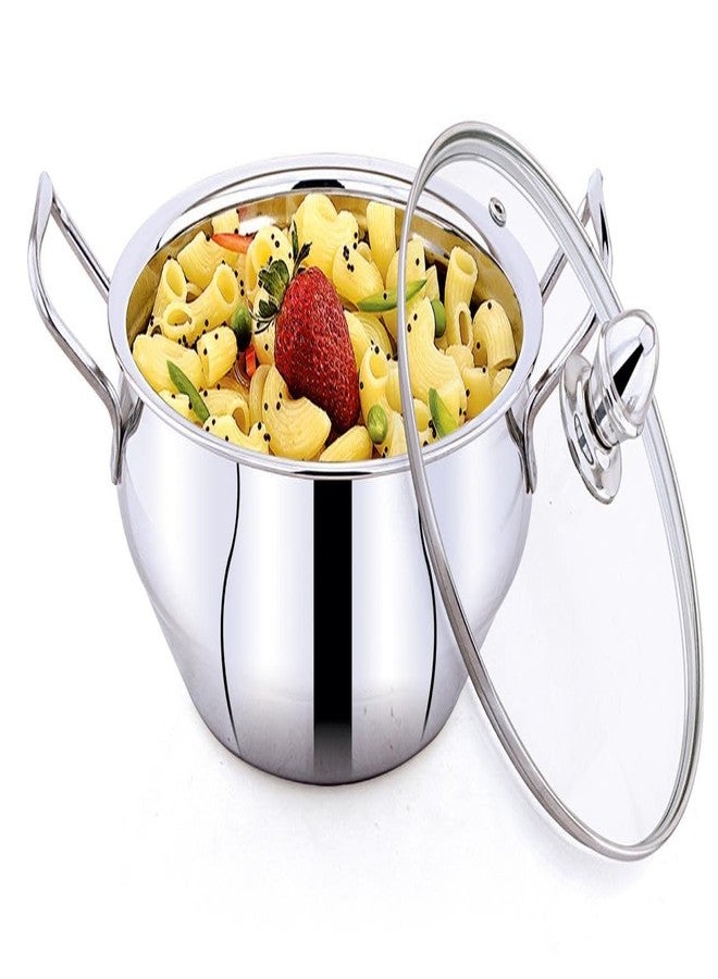 luxuria Heavy Gauge Zara Dish with Lid & Knob for Cook & Serve - 850 ml (Size - 20cm) - Image 4