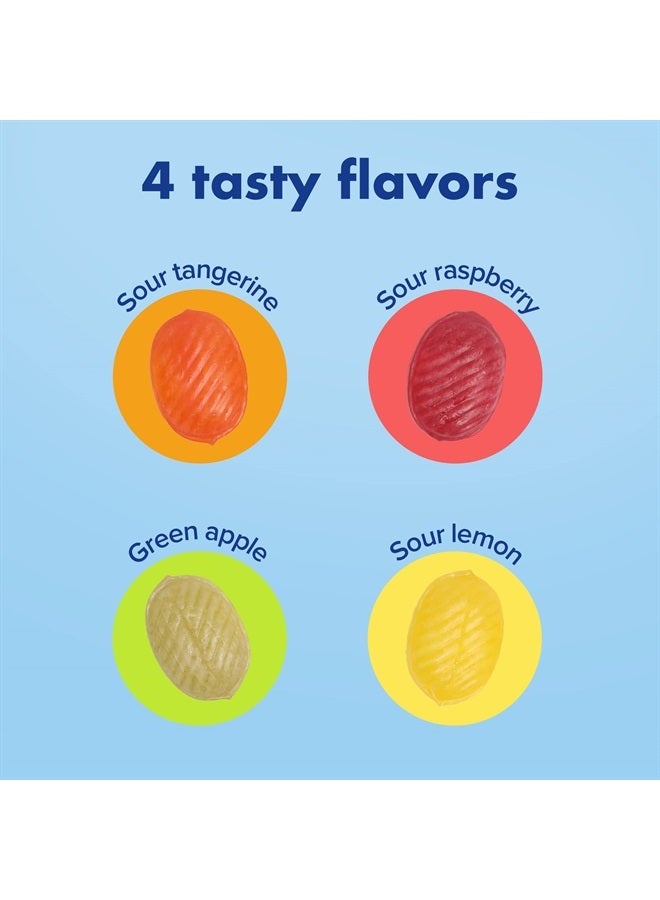 Three Lollies Preggie Pop Drops - helps Morning Sickness During Pregnancy (3 pack, 63 count) – With Essential Oils, Safe for Pregnant Mom & Baby, Gluten Free - Lemon, Raspberry, Green Apple, Tangerine  - Image 3