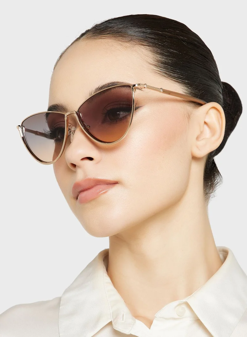 GUESS BY MARCIANO Modified Rectangle Sunglasses