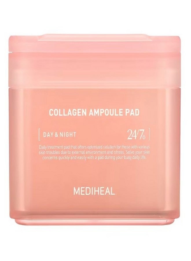 MEDIHEAL Collagen Ampoule Pad 100 Pads 5.74 fl oz 170 ml - Image 1