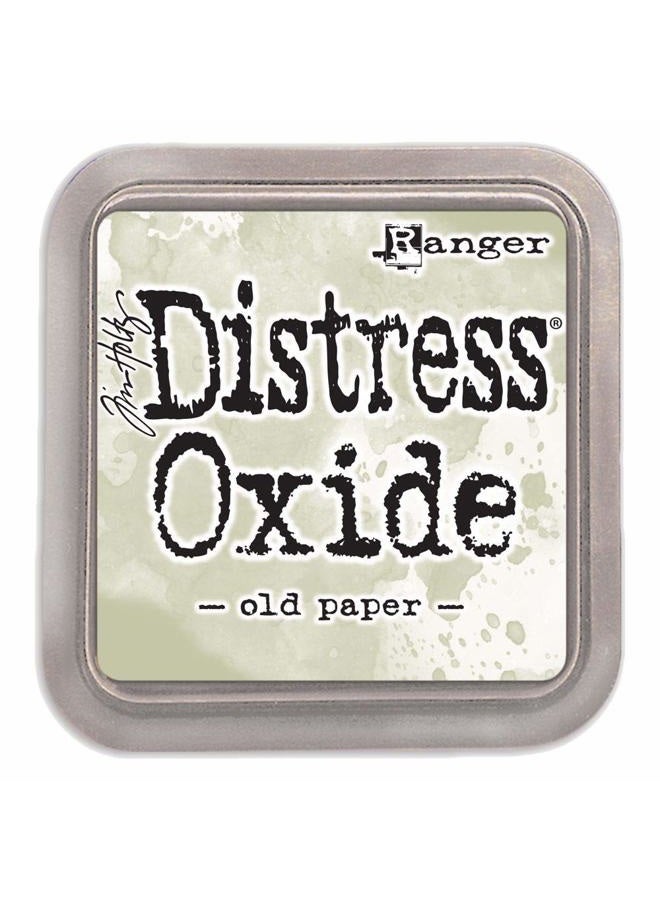 Ranger Tim Holtz Distress Oxide Pad Old Paper,3.5 x 3.5 x 0.75 - Image 1