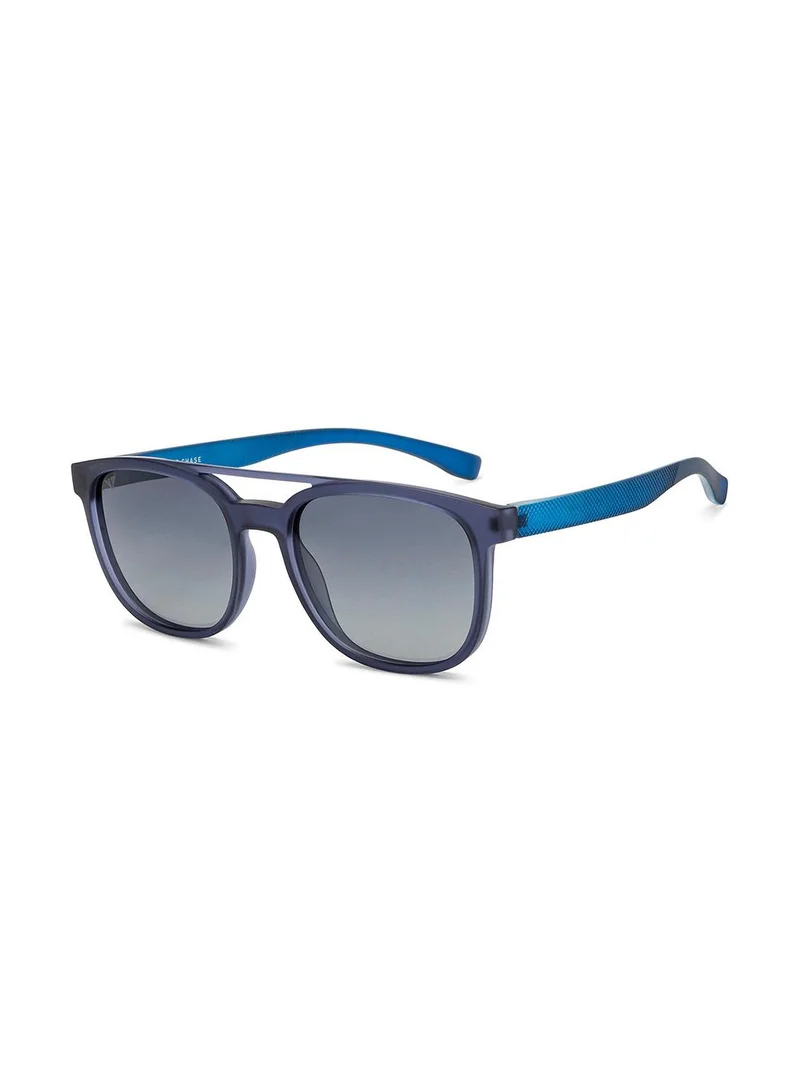 VINCENT CHASE Unisex Polarized Round Sunglasses VC S15770