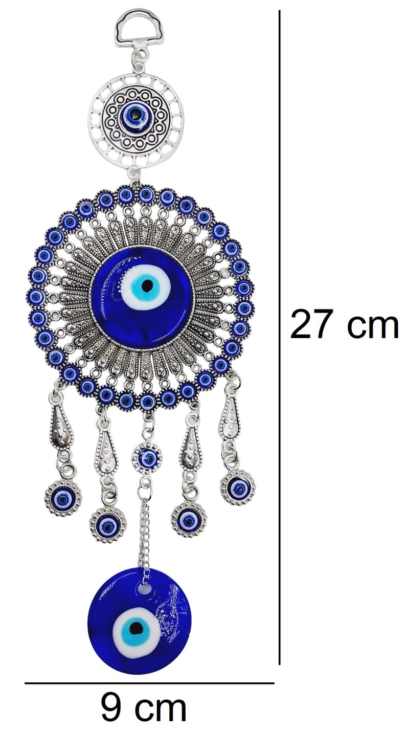 ARTISKRITI Evil Eye Hanging Nazar Battu for Home Entrance Decoration, House Main Door Decor Hanging Decorative Items, Feng Shui Items for Good Luck, Housewarming Gift - Image 4