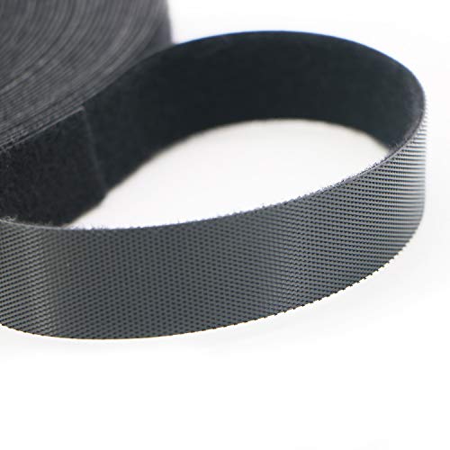Pasow fastening tape Cable Tie Double Side Nylon Power Wire Management 3/4Inch 1 Roll Hook (25 Yards, Style 2) - Image 3