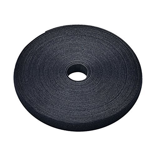 Pasow fastening tape Cable Tie Double Side Nylon Power Wire Management 3/4Inch 1 Roll Hook (25 Yards, Style 2) - Image 1