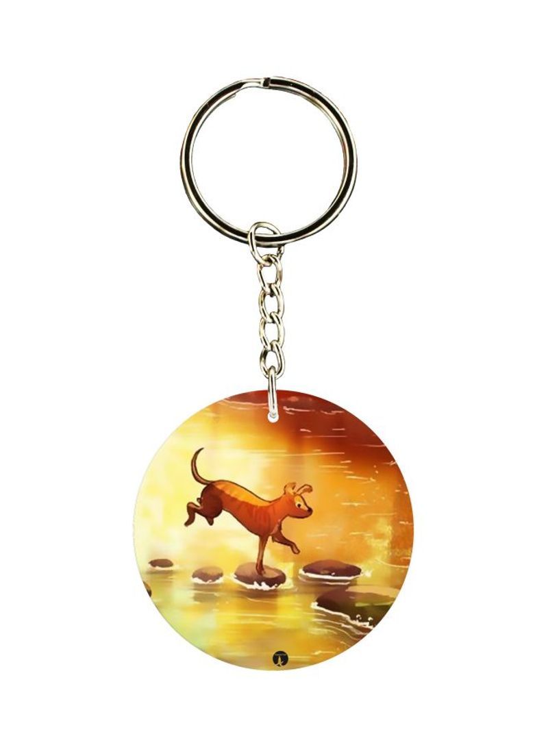 RKN Double-Sided Cartoon Printed Keychain