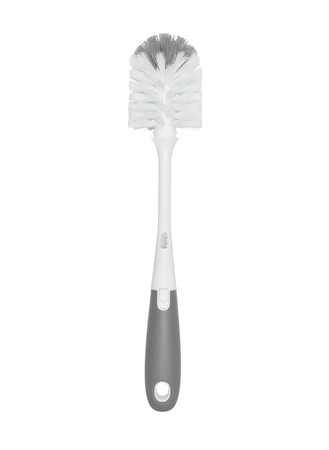 OXO TOT - On-The-Go Drying Rack With Bottle Brush - Gray - Image 1