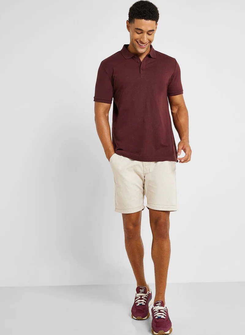 BRAVE SOUL Mens Cotton Twill Chino Short