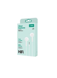 LANEX LANEX LE10 Wired Earphone Dynamic Stereo Sound  - Image 2
