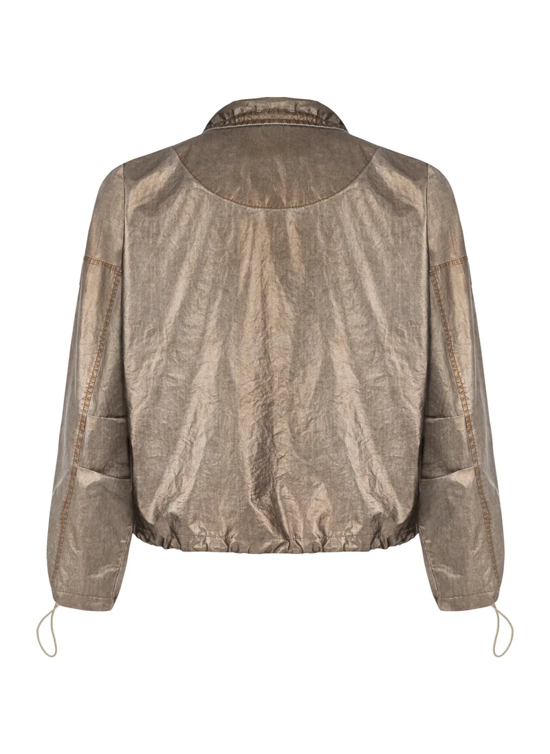 Nocturne Bronze Metallic Jacket