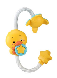 MUMS PLANET Baby Bath Toys Electric Duck Water Pump with Hand Shower Sprinkler for Kids, Bathtub Shower Toy Game for Boys Girls, Kids Toys For Bath T  - Image 1