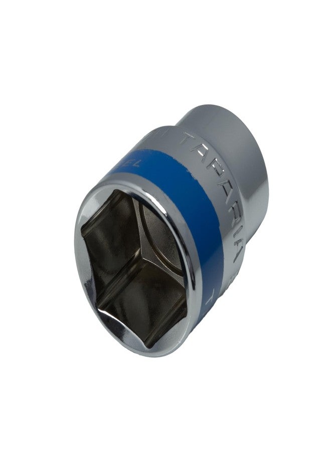 Taparia 1/2" Square Drive Socket (27 mm)-Hex or 6 point Socket for Standard Nuts & Bolts Compatible w/Ratchets, L Handles, Wrenches, Power Tools-Automotive & Mechanical Work for Garages, DIY - Image 4