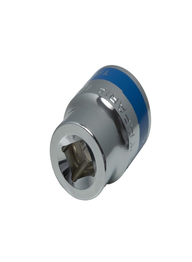 Taparia 1/2" Square Drive Socket (27 mm)-Hex or 6 point Socket for Standard Nuts & Bolts Compatible w/Ratchets, L Handles, Wrenches, Power Tools-Automotive & Mechanical Work for Garages, DIY - Image 2