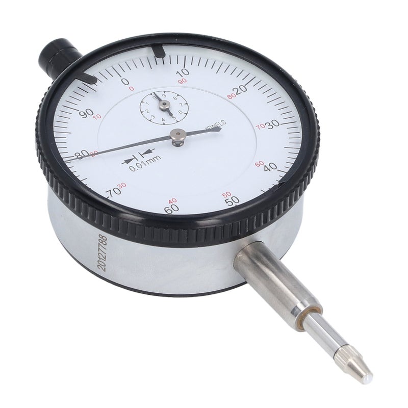 Dial Test Indicator Shockproof Ceramic Probe Dial Gauge High Accuracy Calibrating Measuring Tool 0‑10mm 0.01mm - Image 1