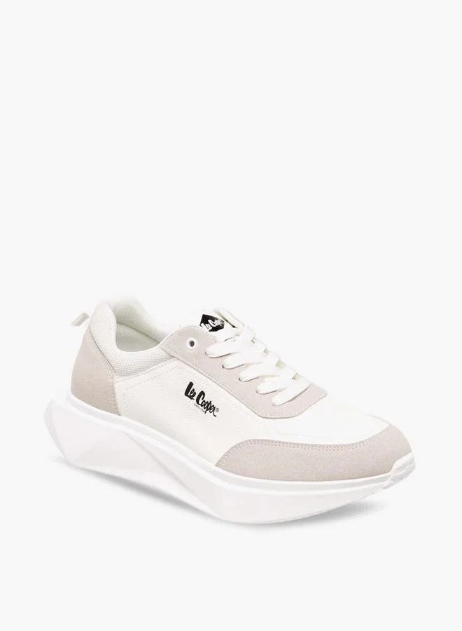 لي كوبر أحذية رياضية رجالية برباط ولسان سحب