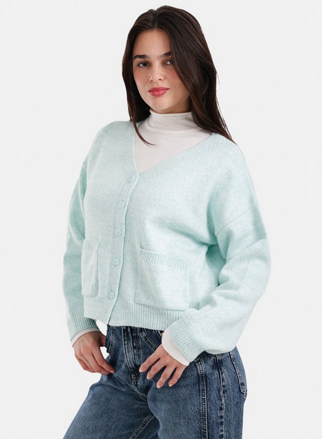 Carina Classic Button-Down Cardigan - Image 2