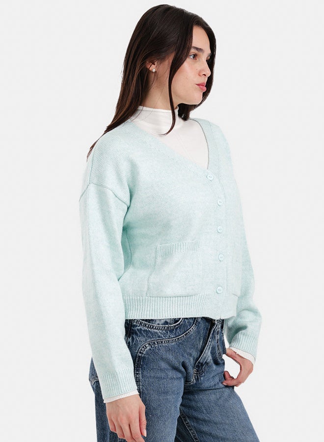 Carina Classic Button-Down Cardigan - Image 3