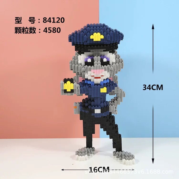 Automatic Distribution Wholesale Compatible LEGO Small Particle Building Blocks Naruto Series Toy Gift - Image 1