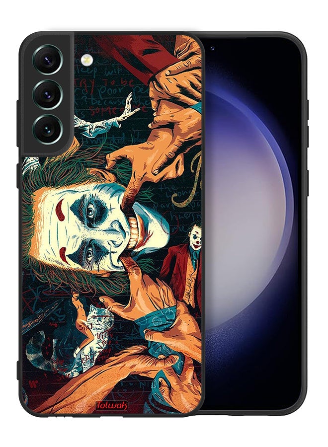 Tolwak Samsung Galaxy S21 FE 5G Protective Case Cover Joker Art - Image 2