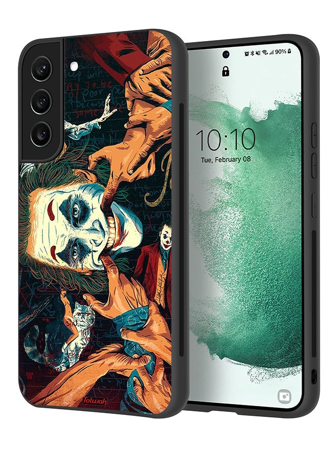 Tolwak Samsung Galaxy S21 FE 5G Protective Case Cover Joker Art - Image 1