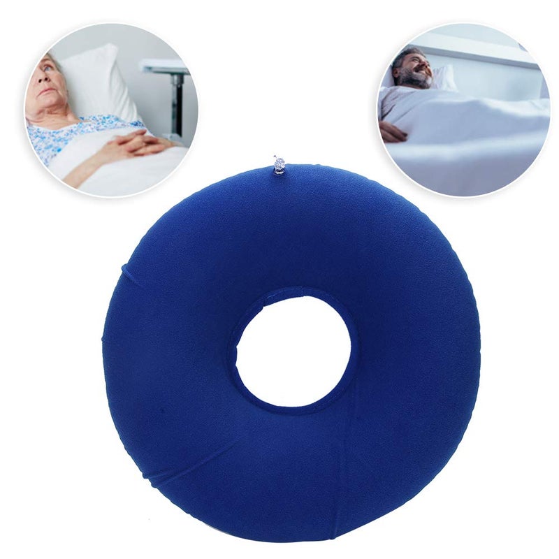 klarako Inflatable Cushions Donut Tailbone Pillow Anti-Bedsore Cushion Round Shape Breathable Inflatable Cushion for Bedridden Patient - Image 5