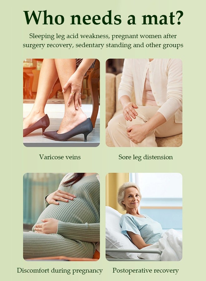 DUNISO Foot Rest Under Desk,high rebound sponge leg pillows, ergonomic knee pillows, removable and washable, suitable for offices, leisure, cars, airplanes, 40 * 18 * 5cm, grey  - Image 2