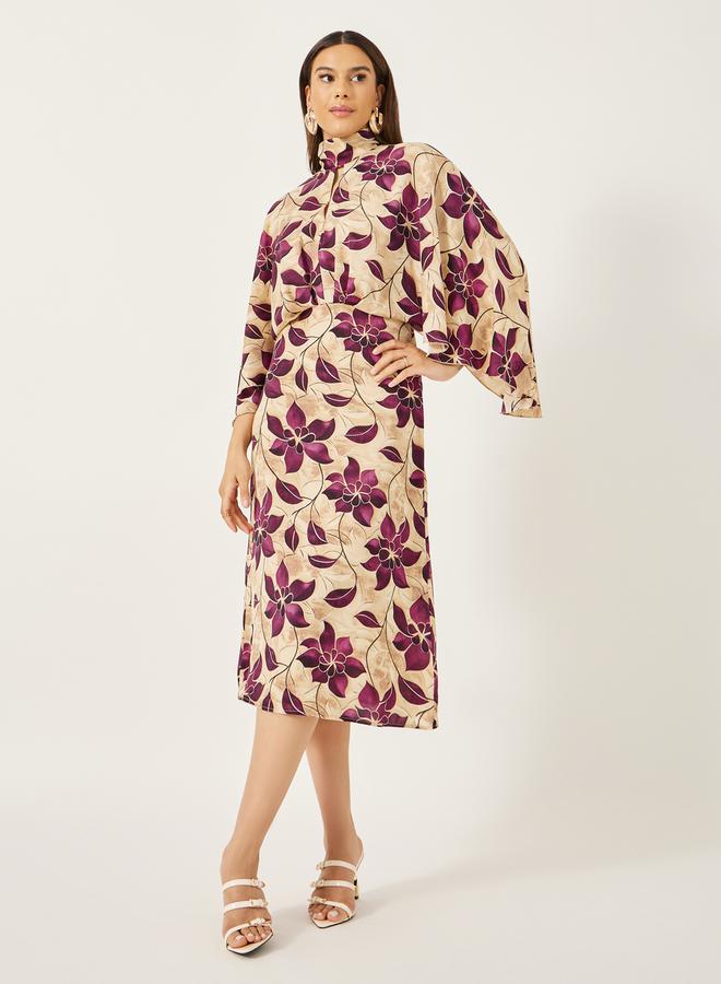 Styli Floral Print Dress - Image 1