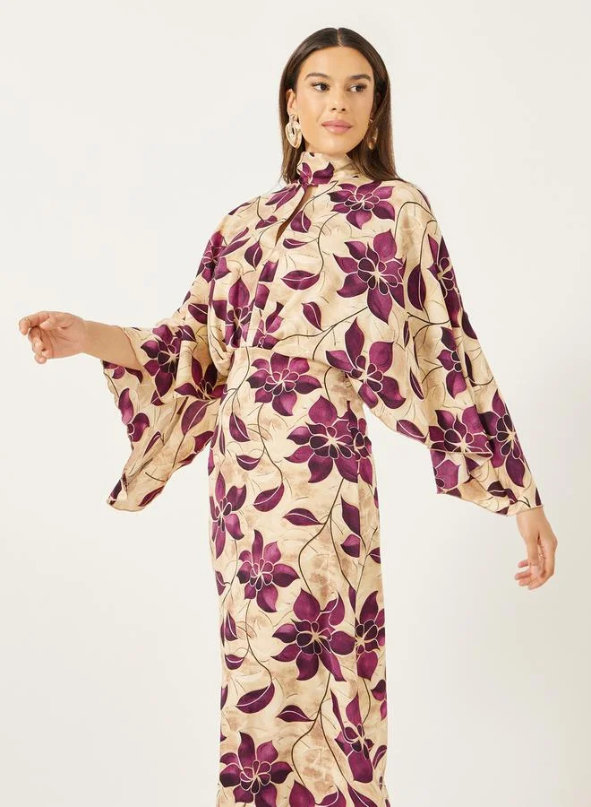 Styli Floral Print Dress