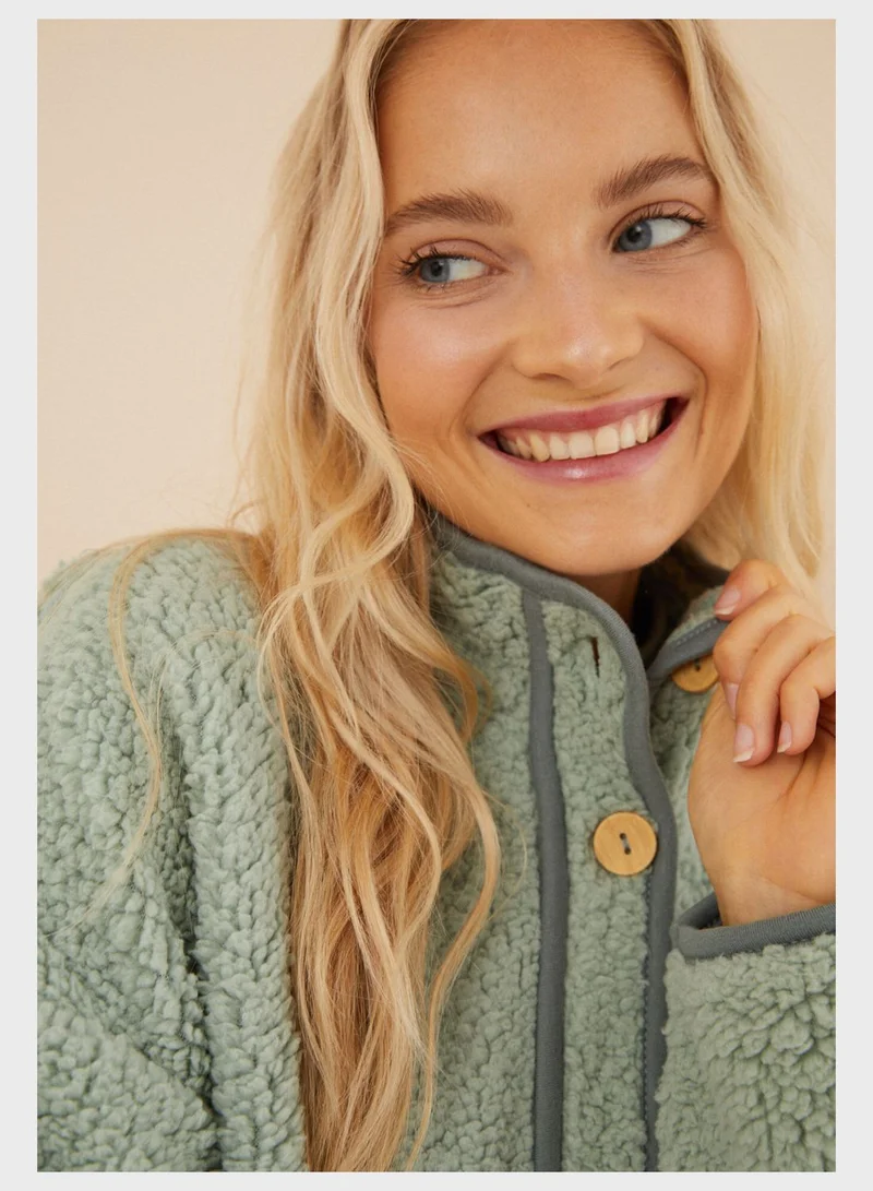 ومن سيكريت Button Detail Robes