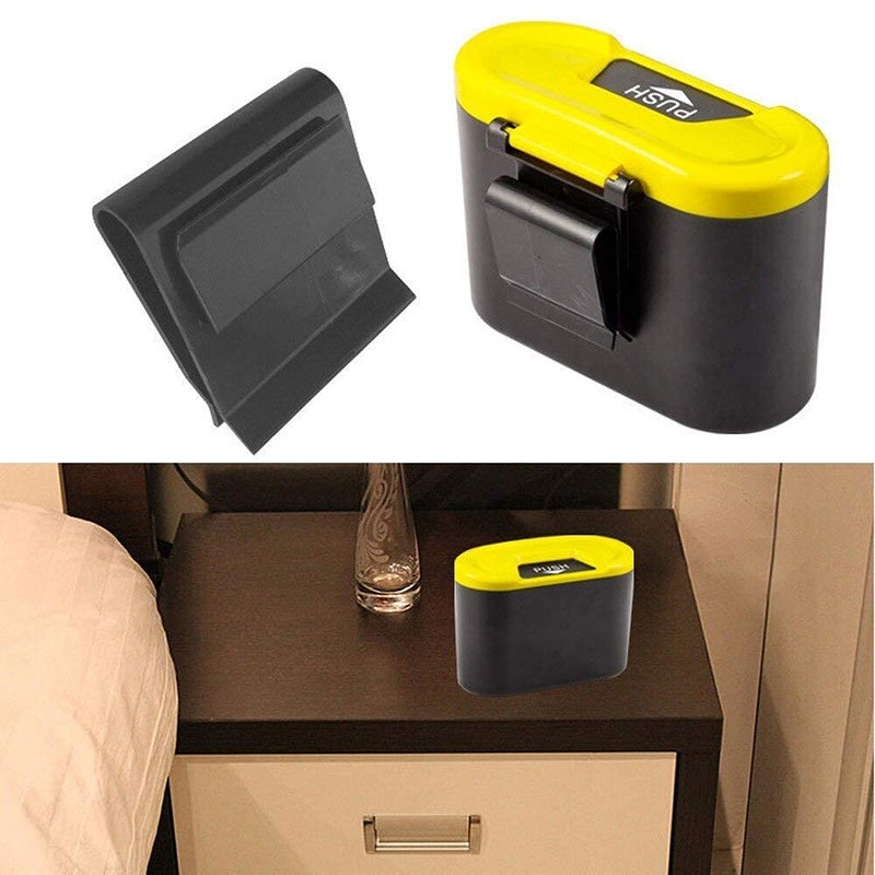 Citaaz Citaaz Car Trash Can Mini Car Auto Rubbish Dustbin Trash Can Garbage Dust Case Box Car Storage Case Auto Trash Bin Car 2 Liters Multi Colour Trash Bin Plastic - Image 5
