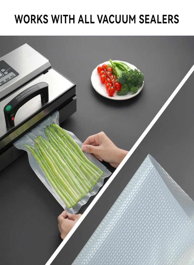 V Vesta Precision VestaEco Compostable Vacuum Sealer Bags, 6" x 10" 50 Count, Eco-Friendly, Heavy-Duty Food Storage Bags, BPA-Free, for Storage, Meal Prep or Sous Vide - Image 3