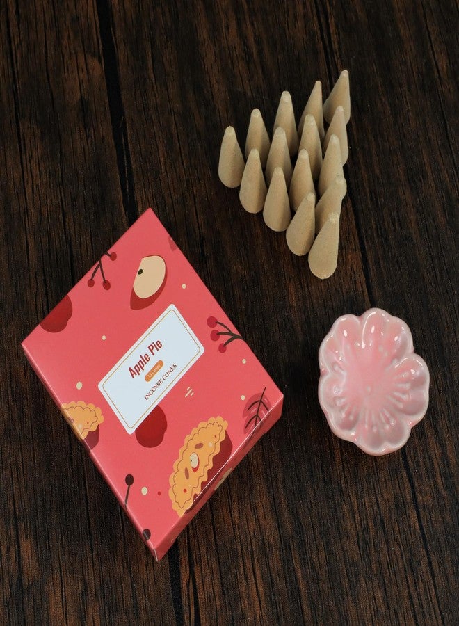 STRN Incense Cones 120 Scented Cones for All Seasons, Assorted Cone Incense Scents with Incense Holder, Vanilla Mint Coconut Cedarwood Apple Pie Forest Citrus Cinnamon - Image 5