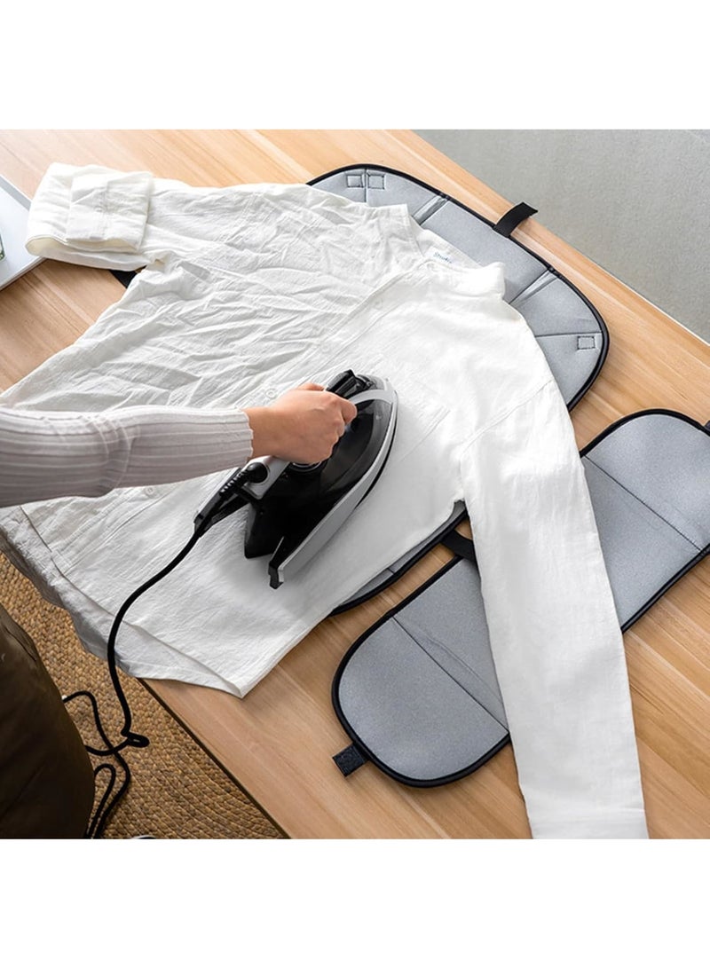 SOLARAE Portable Ironing Mat, Travel Ironing Pad, with Heat Resistant Technology, Foldable Design, for Small Spaces, for Washer, Dryer, Table Top, and Countertop use (50x64cm) - Image 3