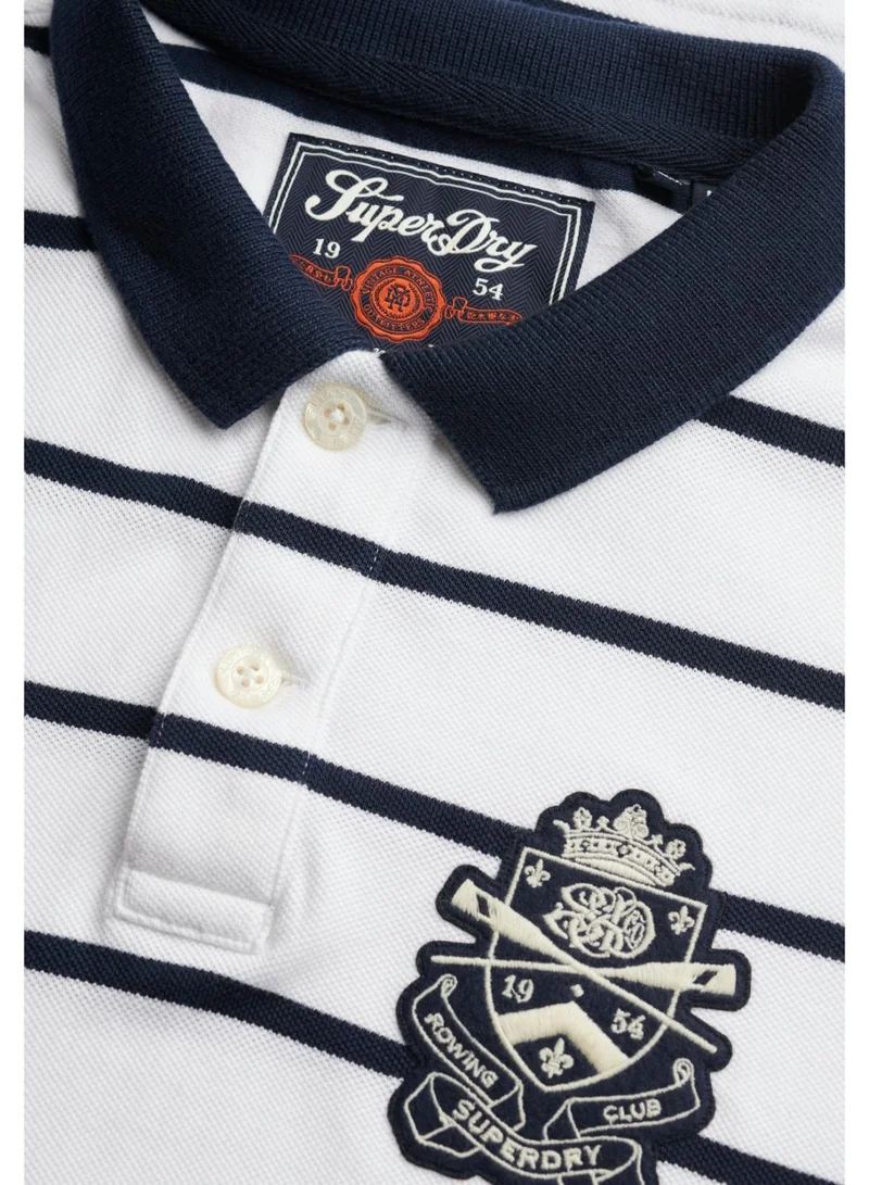 Superdry  Crest Stripe Polo Shirt for Men | Best Price UAE