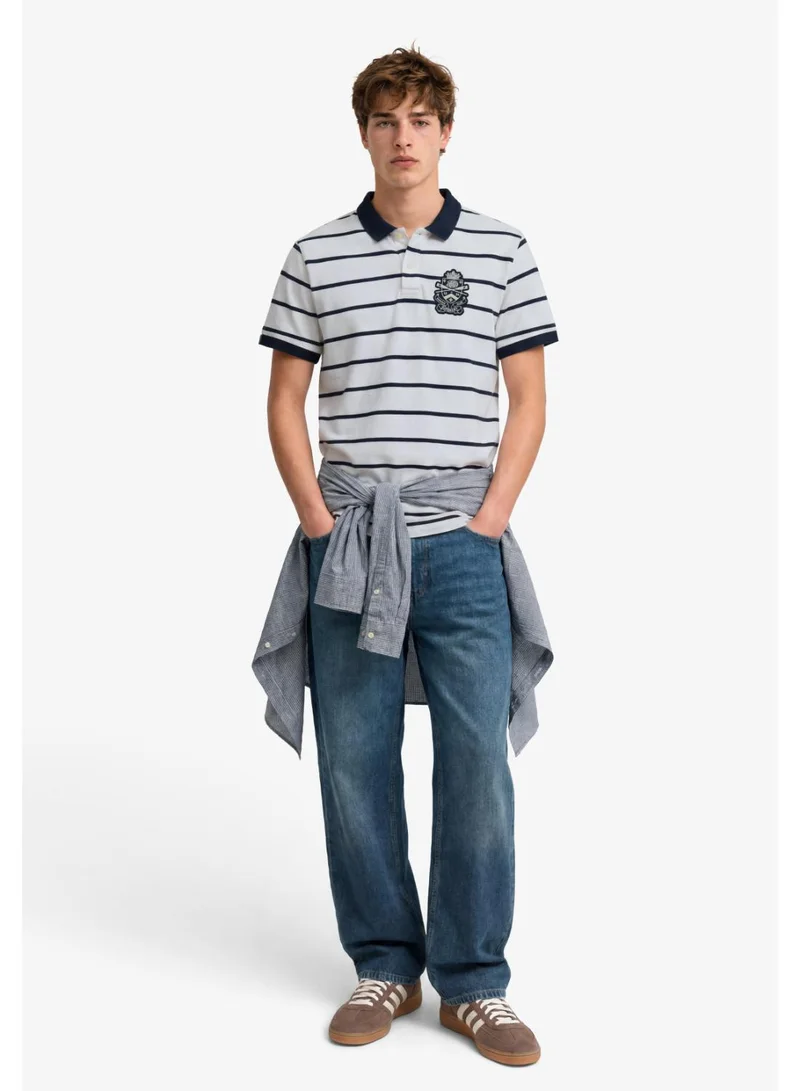 Superdry  Crest Stripe Polo Shirt for Men | Best Price UAE