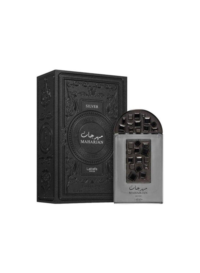 Lattafa Maharjan Silver Pride Parfum 100ml - Image 1