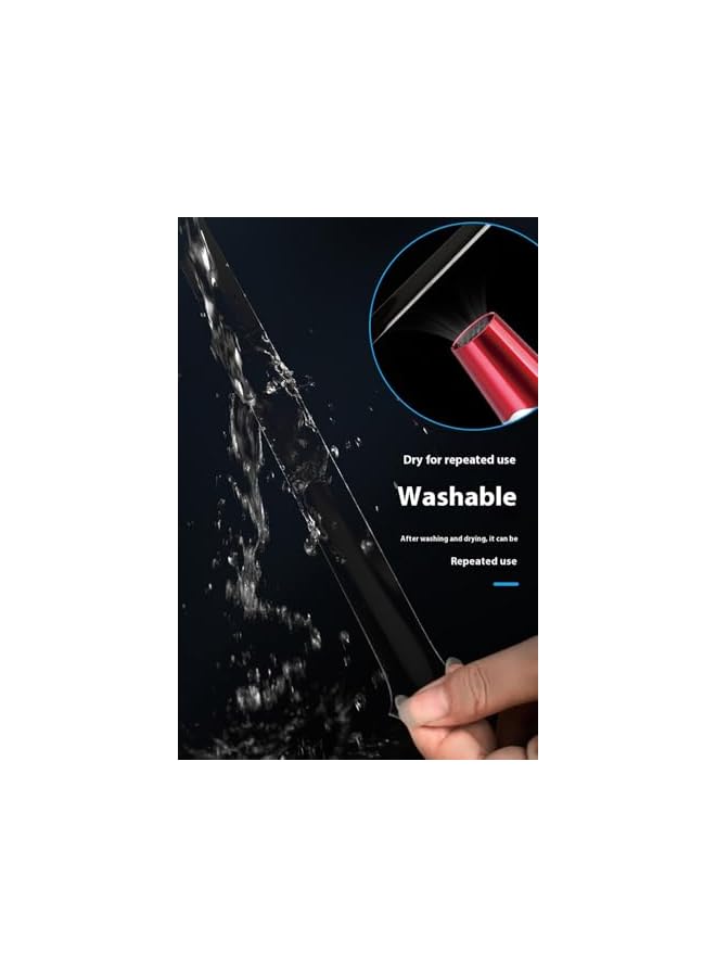 PROMASS promass 2 Rolls Heavy Duty Double-Sided Nano Tape - 79"x1.2" & 0.4" - Removable, Clear & Strong Adhesive for Posters, Carpets, Pictures, Rugs, Walls & Outdoor Use - Multi-Purpose Hanging Strips  - Image 4