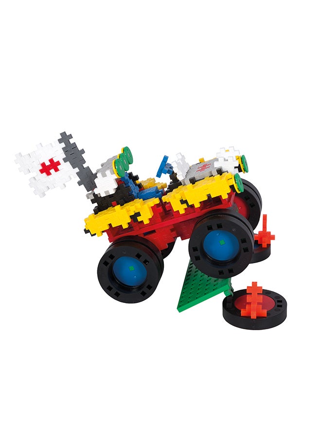 Plus-Plus Creative Building Blocks, Monster Trucks, Construction Toy, Plusplus Go, 600 Pieces, Basic  - Image 3