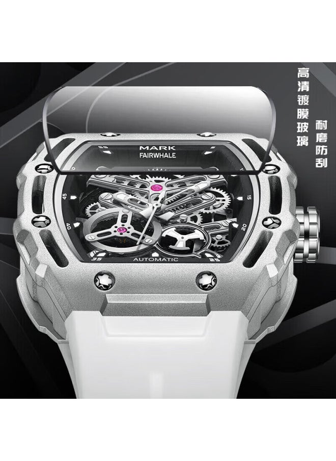 FAIRWHALE Fairwhale Men's Hollow Automatic Mechanical Watch Swiss Quality National Tide Wristwatch Fw-6700-r2  - Image 5